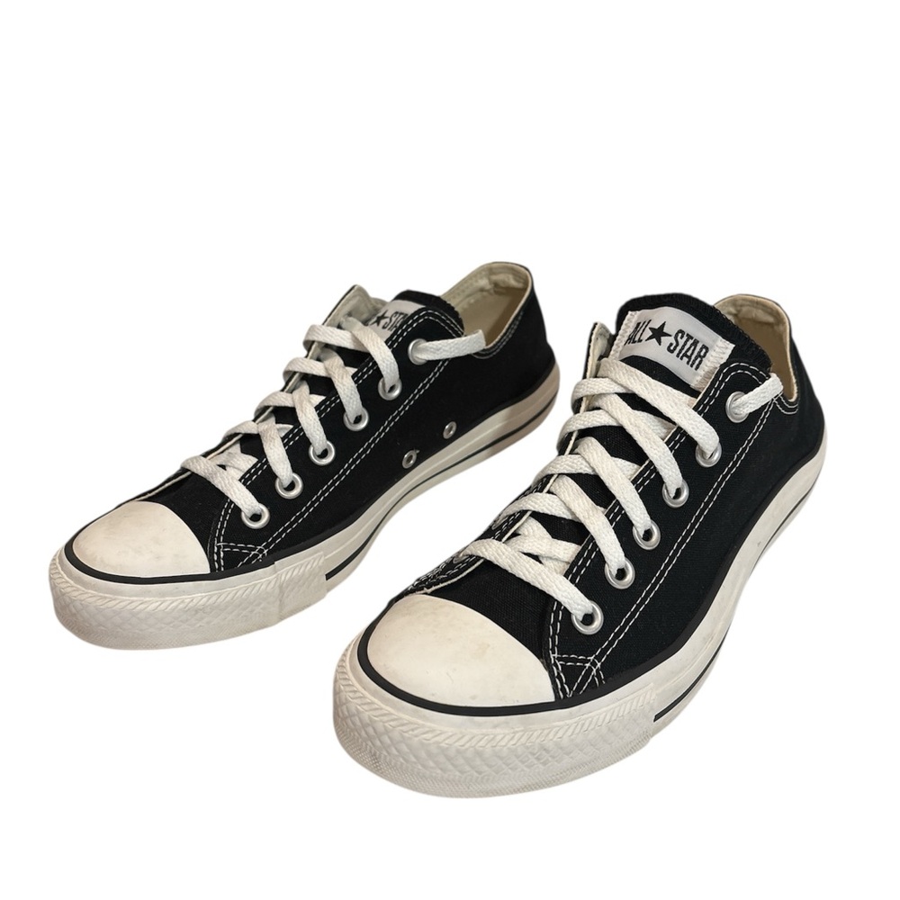 Converse Black and White Low-Top Sneakers